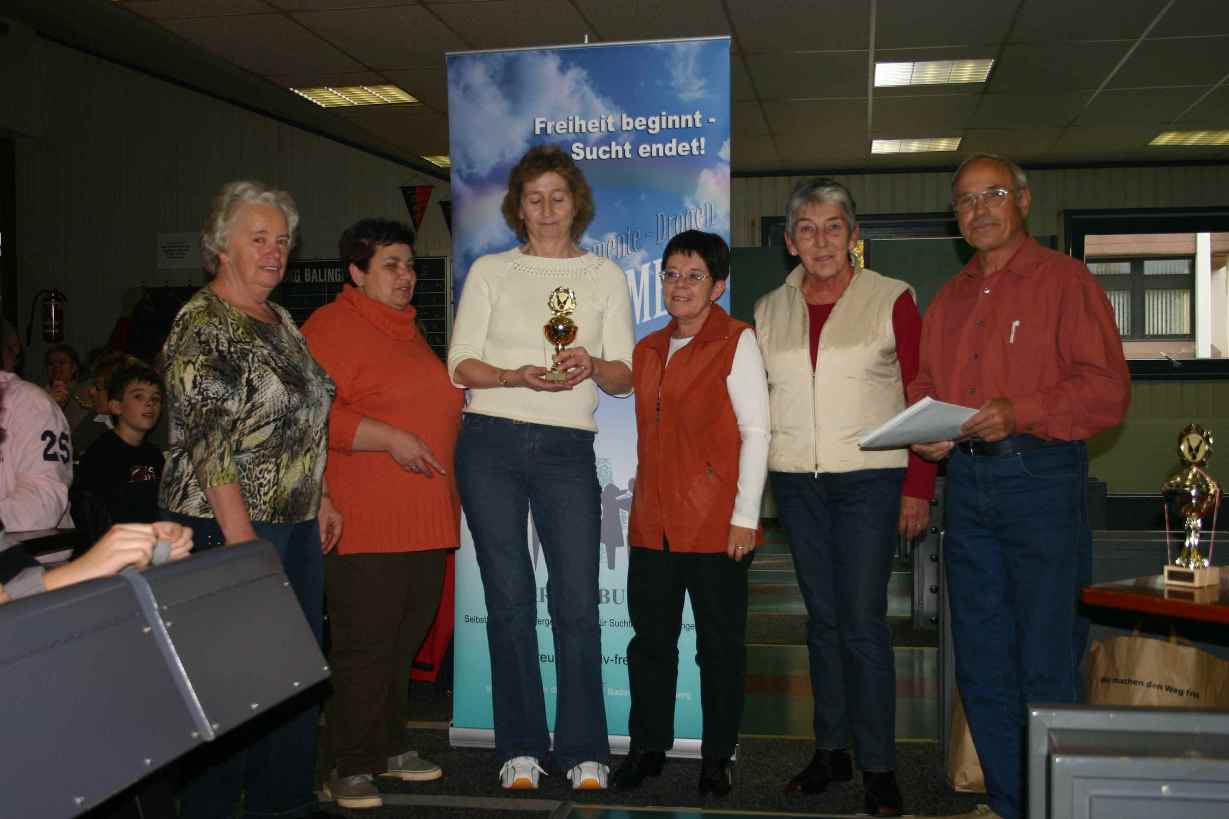 Bild Kegelturnier - 2. Platz Frauen 