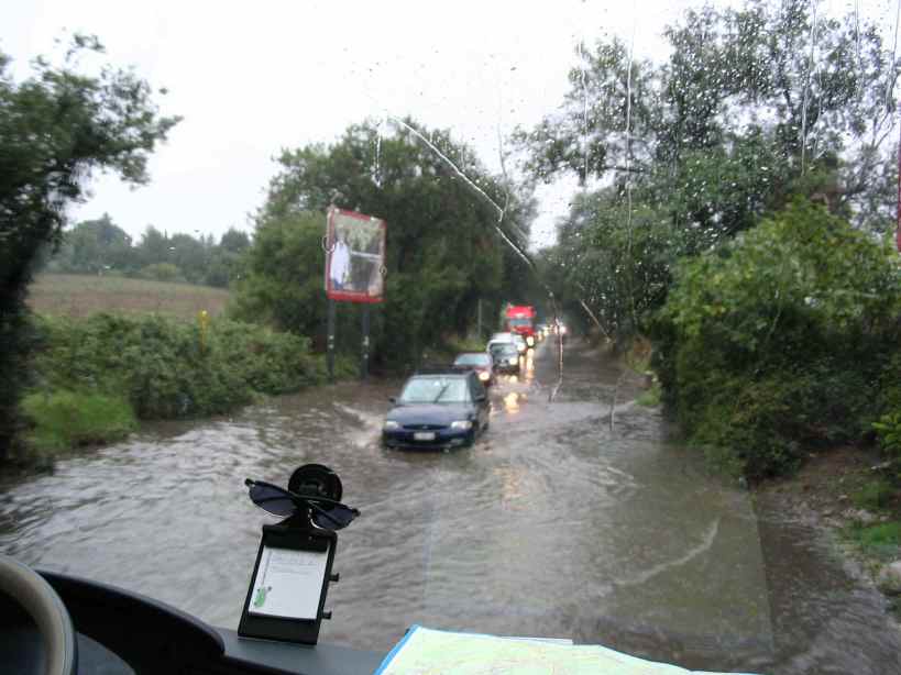 Bild  Romwallfahrt - Rom im Regen