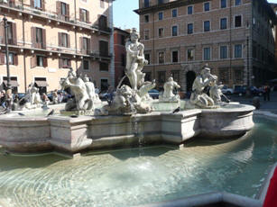 Piaza Novana - Bernini Brunnen