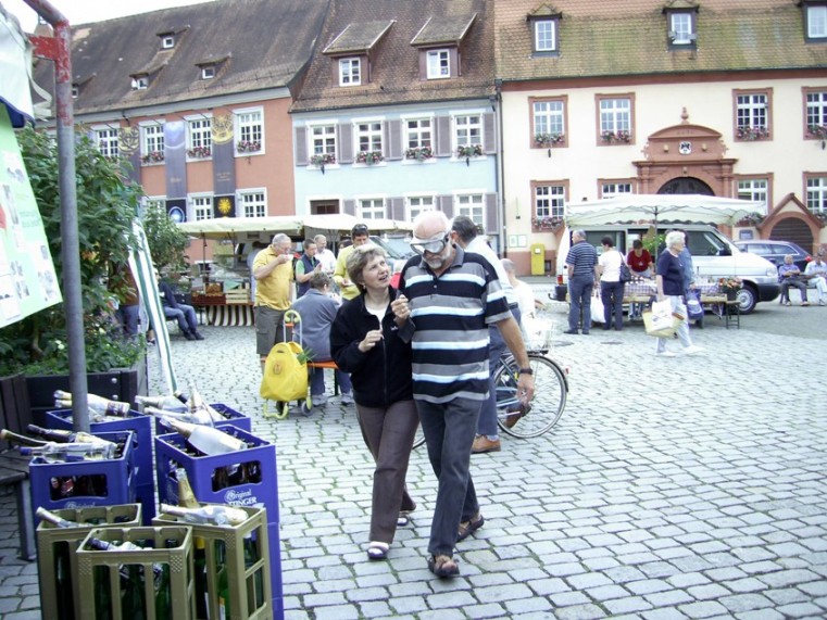 Bild 03 Suchtwoche - Infostand in Gengenbach