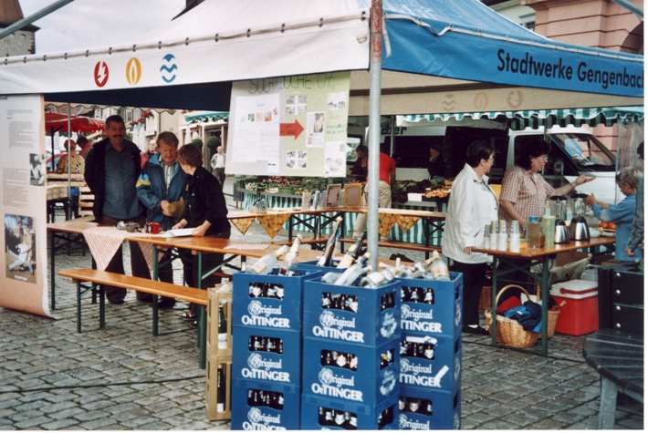 Bild 04 Suchtwoche - Infostand in Gengenbach