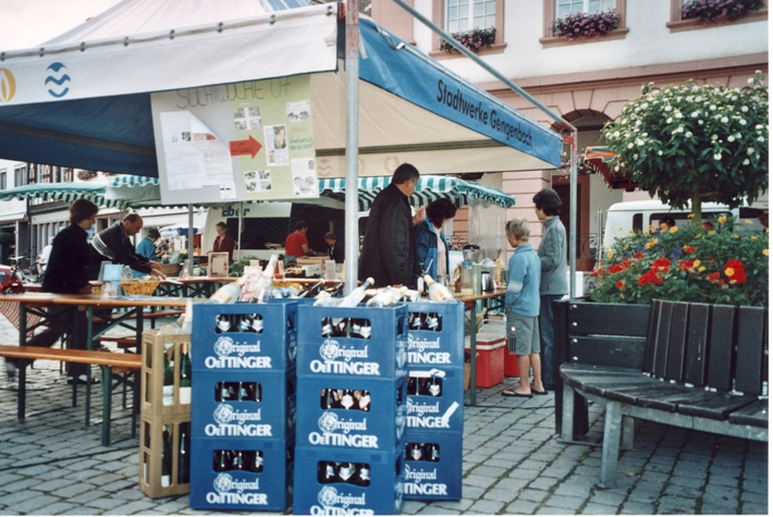 Bild 06 Suchtwoche - Infostand in Gengenbach