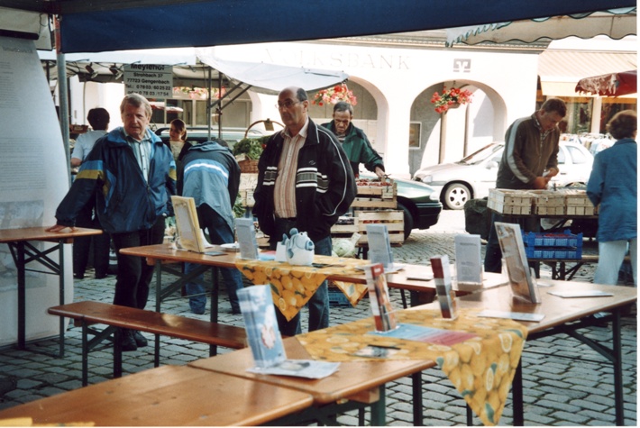 Bild 07 Suchtwoche - Infostand in Gengenbach