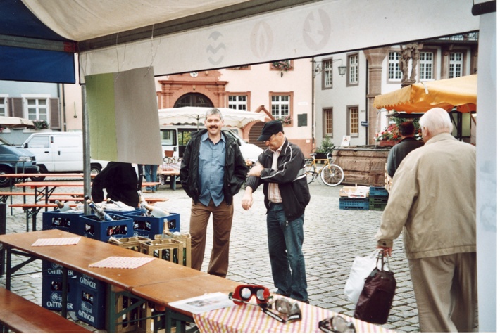 Bild 08 Suchtwoche - Infostand in Gengenbach