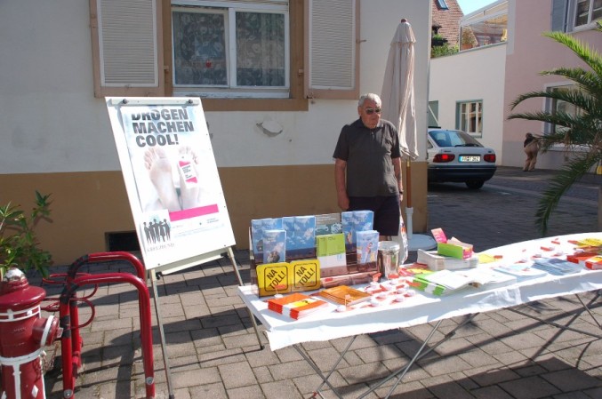 Bild 12 Suchtwoche - Infostand in Breisach